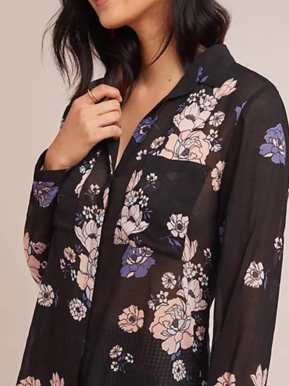 Cloth & Stone Tavira floral blouse